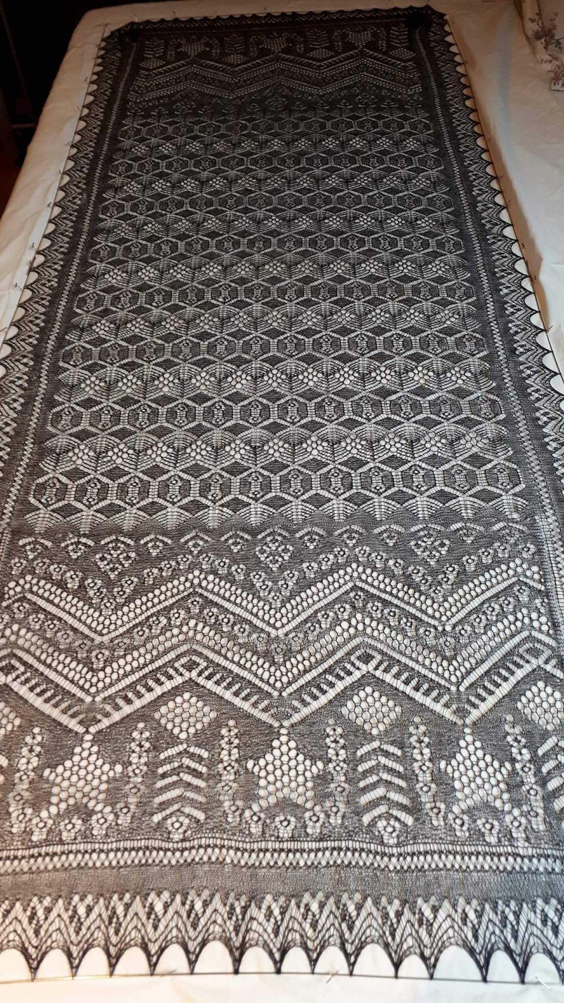 The Shetland Stars Rectangle Shawl ENG PDF